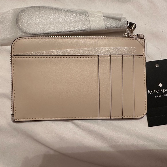 NWT Kate Spade Lucy Spade Flower Small Card Holder Wallet - Picture 7 of 8